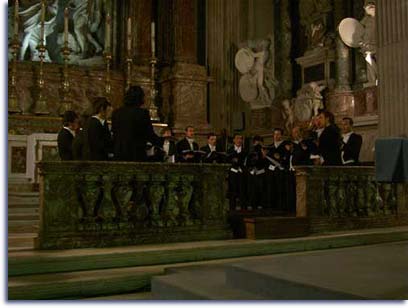 Foto  del concerto s S. Giovanni de' Fiorentini